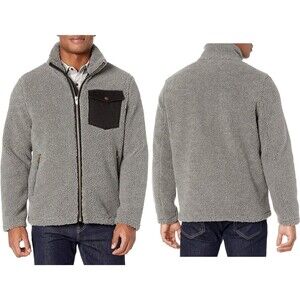 Pendleton RiverRock Gray Fleece Zip-Up Jacket Men’s Medium